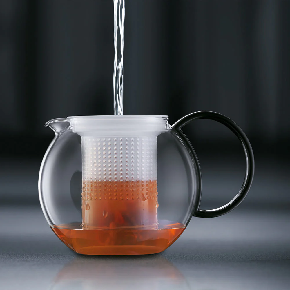 Théière Assam 1 l noir Bodum