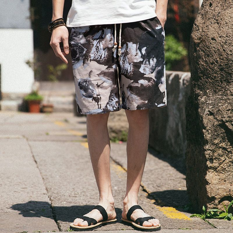 Aozora - Print Shorts