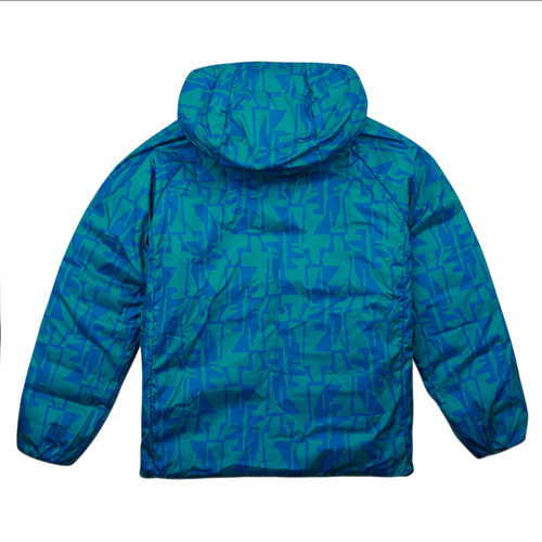 Patagonia - K'S REVERSIBLE DOWN SWEATER HOODY - Bleu