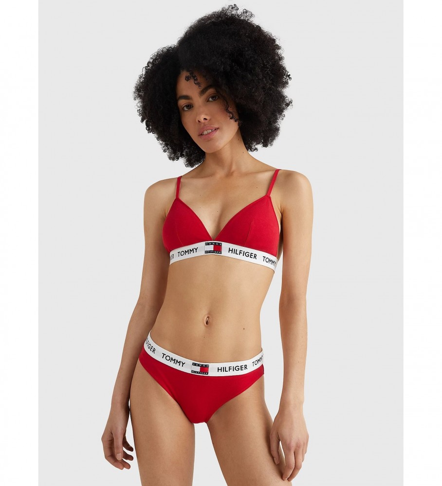 Calcinha Tommy Hilfiger 85 vermelha
