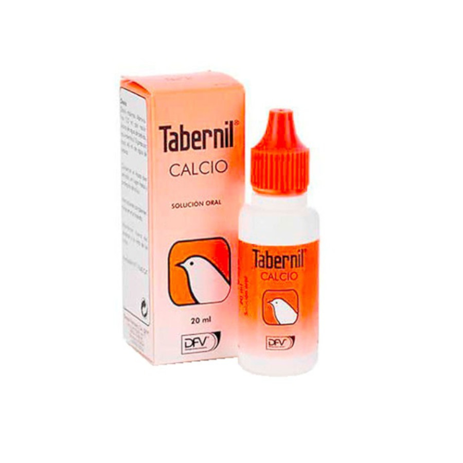 Suplemento vitamínico de cálcio Tabernil para pássaros