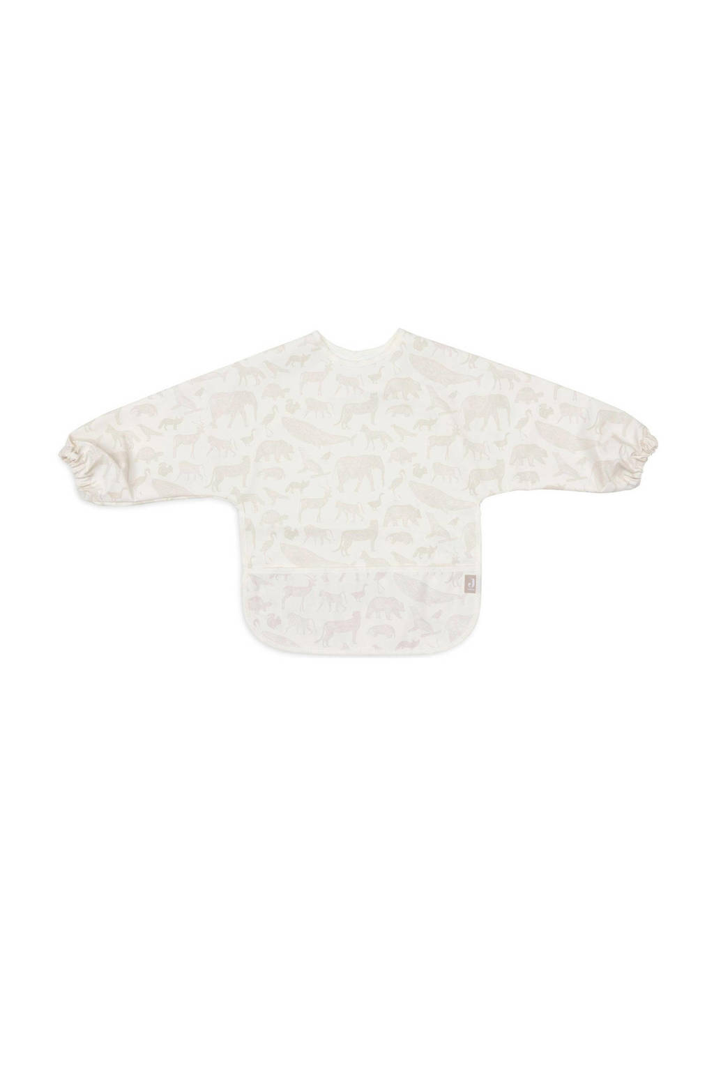 waterproof slab met mouw Animals - Nougat