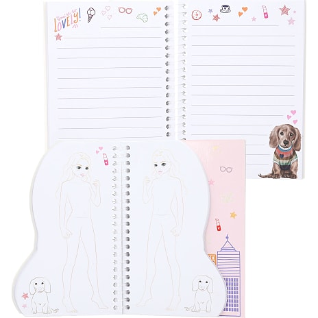 TOPModel notesbog – flere varianter - assorteret