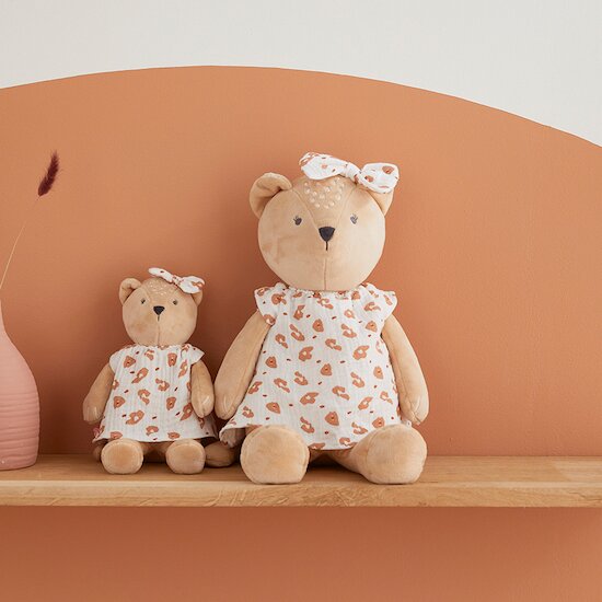 Babou & Kendi Peluche en Veloudoux   Kendi        25 cm   de               Noukies