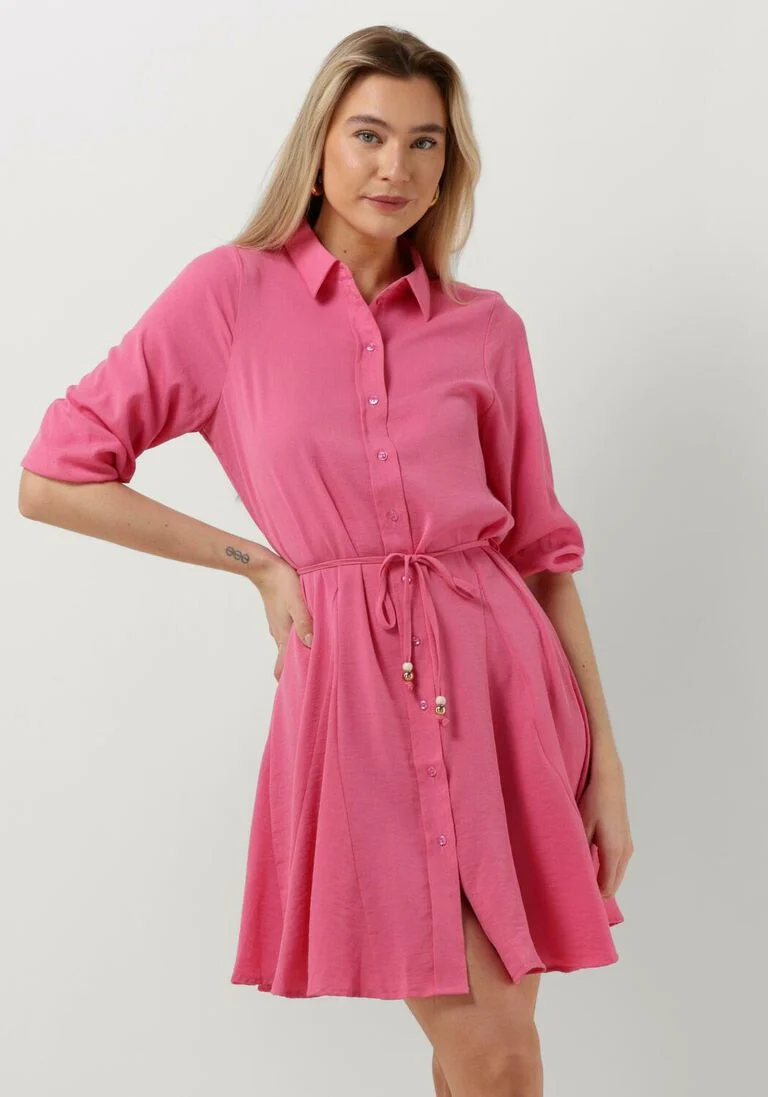 FREEBIRD roze freebird mini jurk darcy