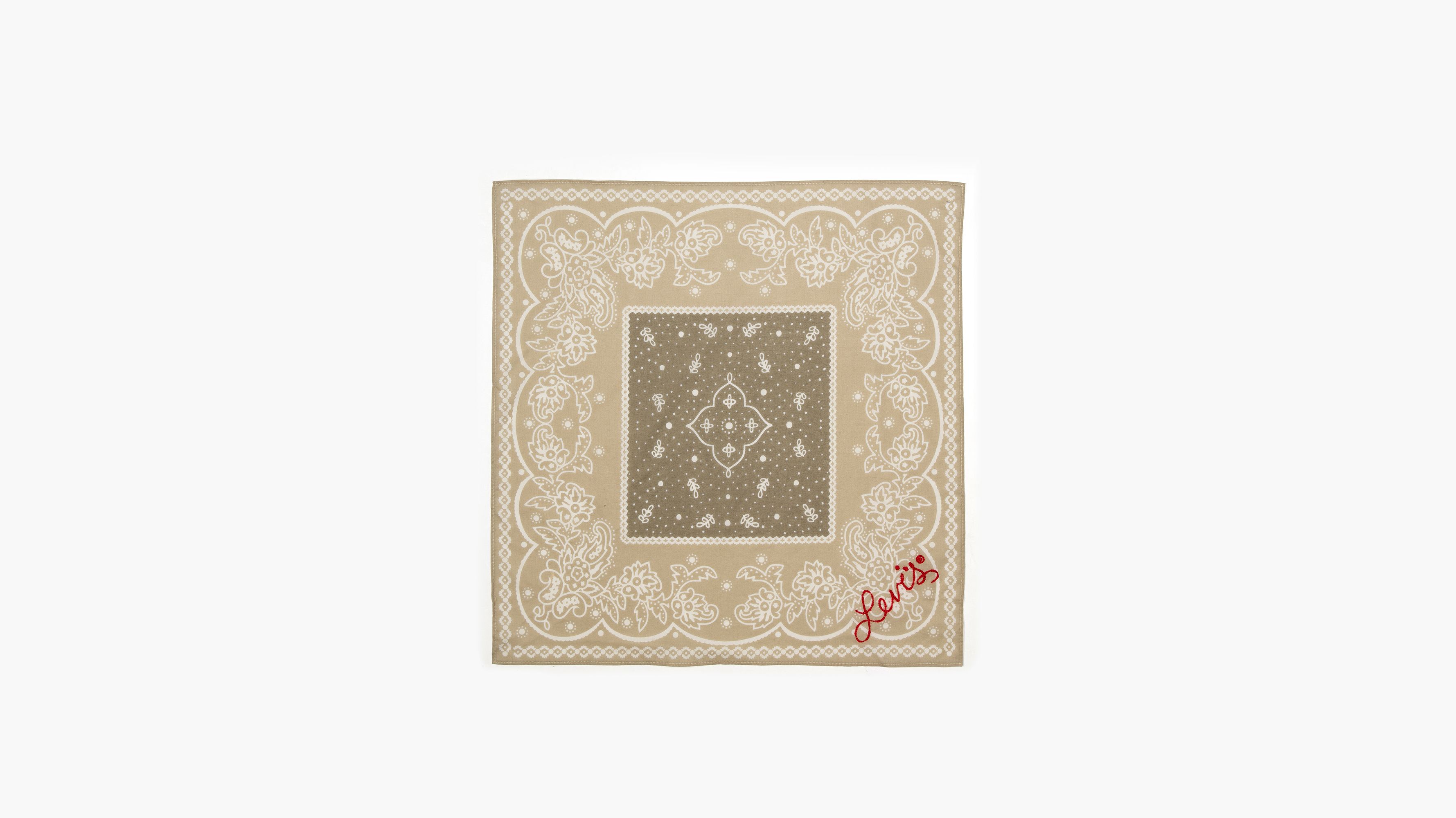 Bandana motif cachemire Elevated - Cream - Cream