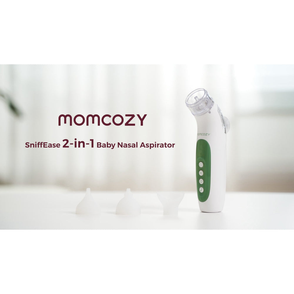 Køb Momcozy BreezyClear™ 2-i-1 Spray & Suction Electric Nasal