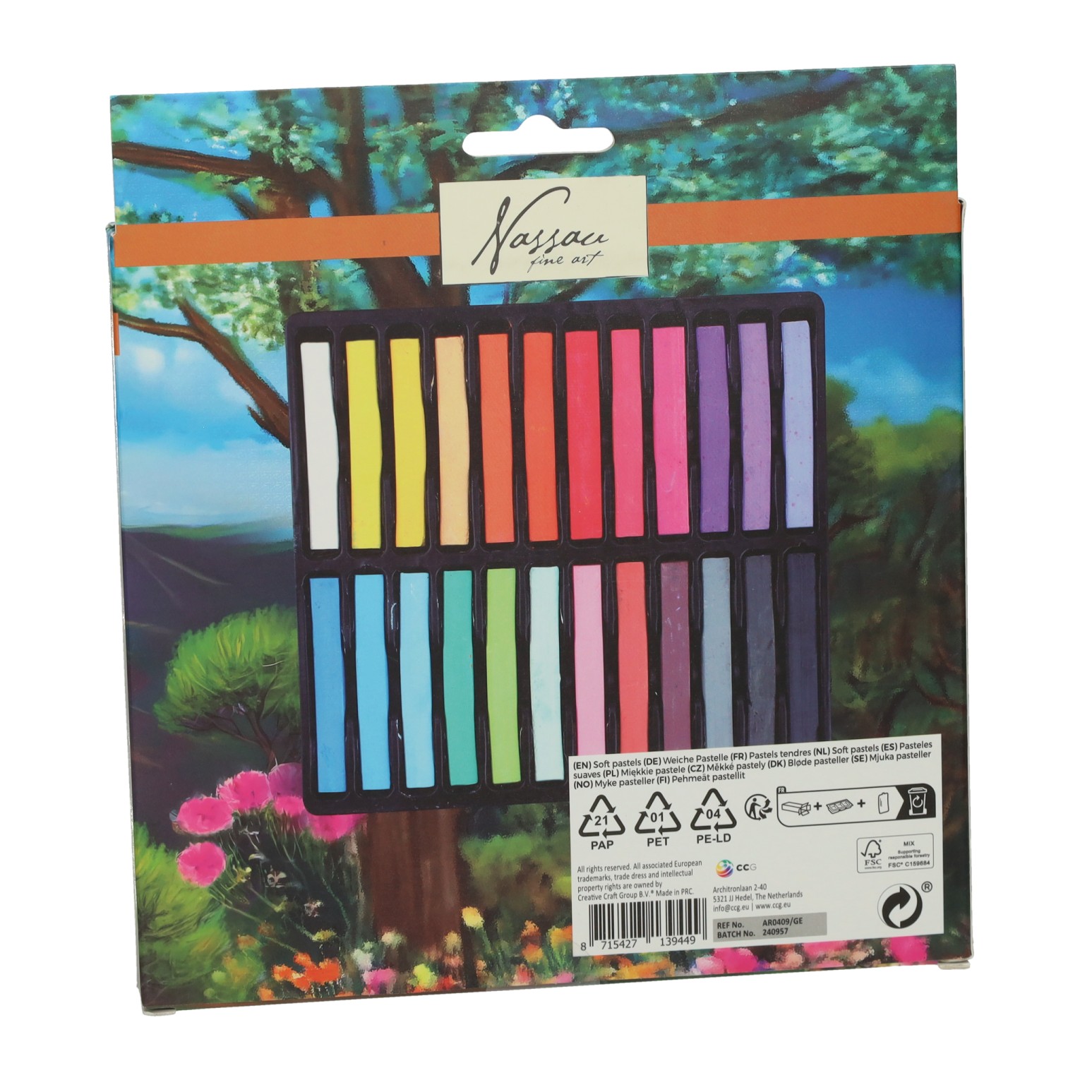 Soft Pastelverf, set van 24