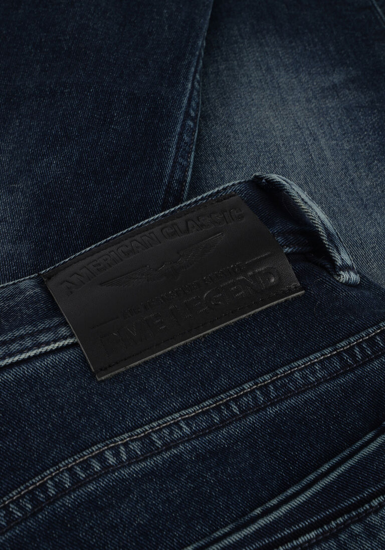 PME LEGEND blauwe pme legend slim fit jeans skyrak fusion blue wash