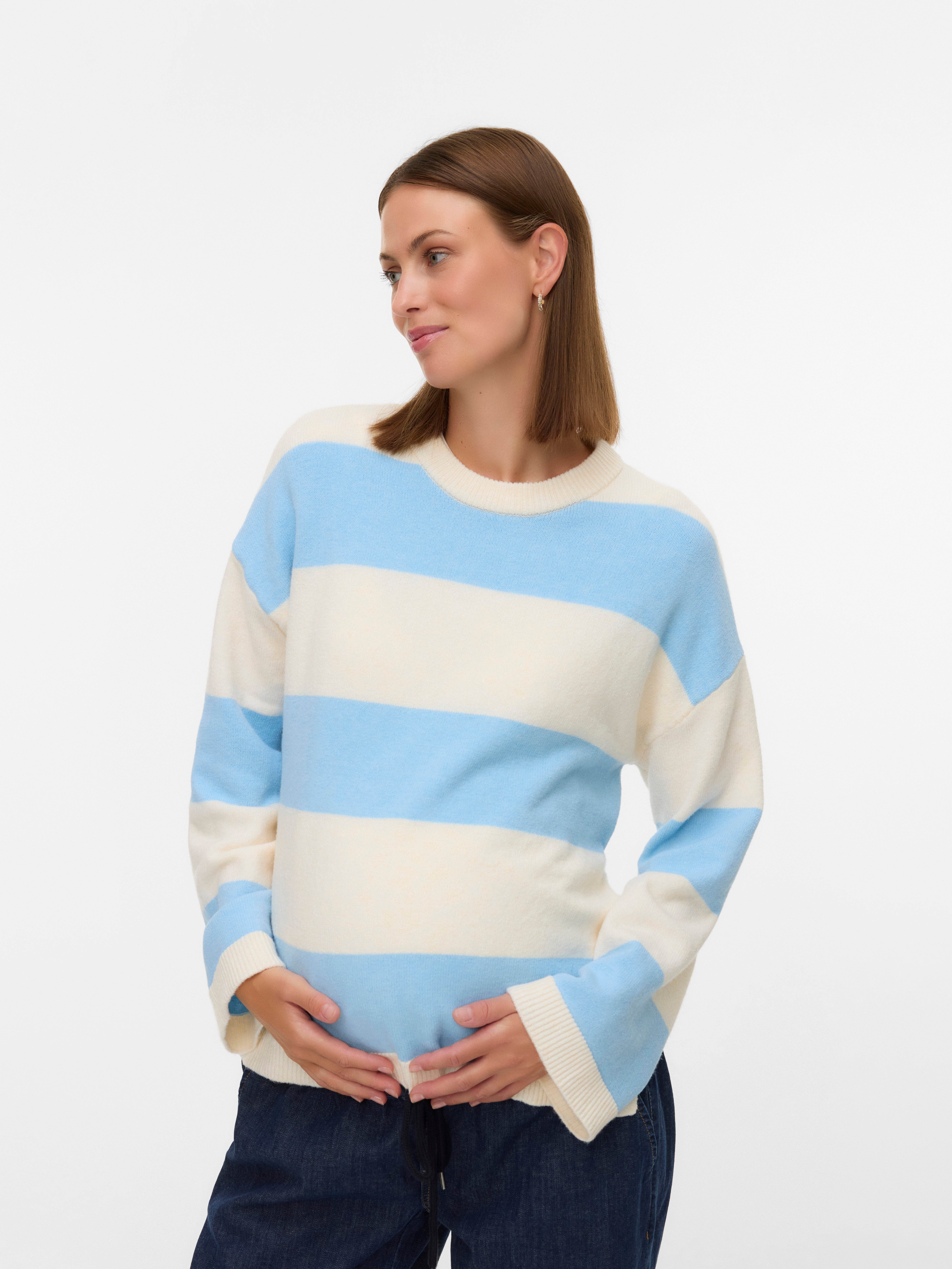 Regular fit O-hals Pullover