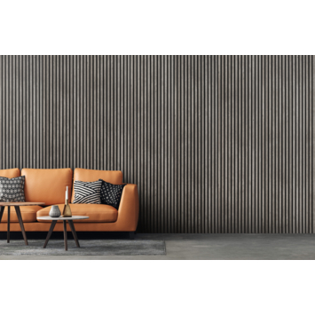Kleurstaal lattenwand beton 20x30 cm