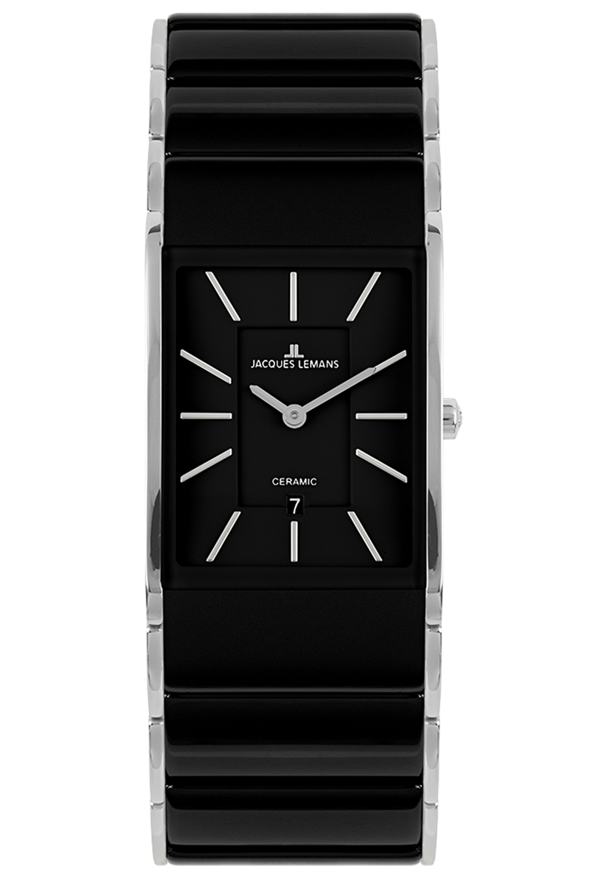 Jacques Lemans Herrenuhr Dublin HighTech Ceramic schwarz