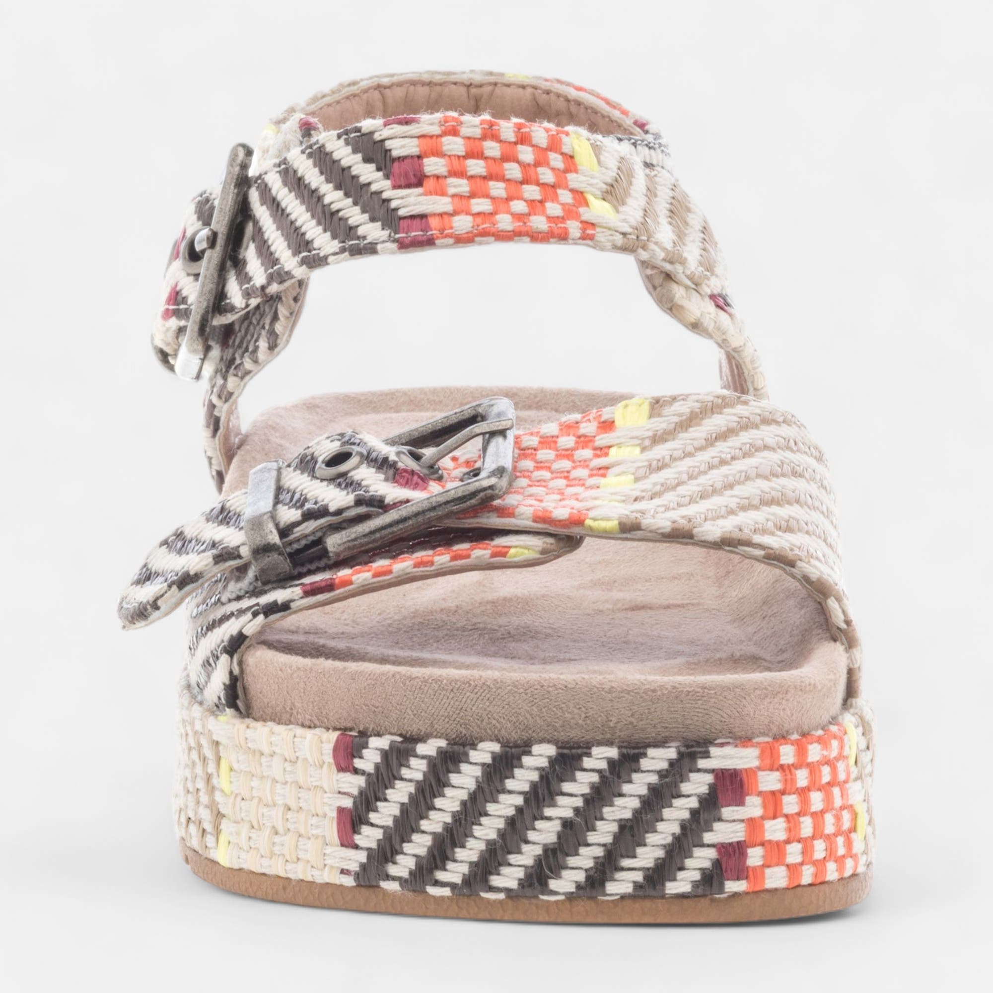 Mules semelle liège Femme taupe