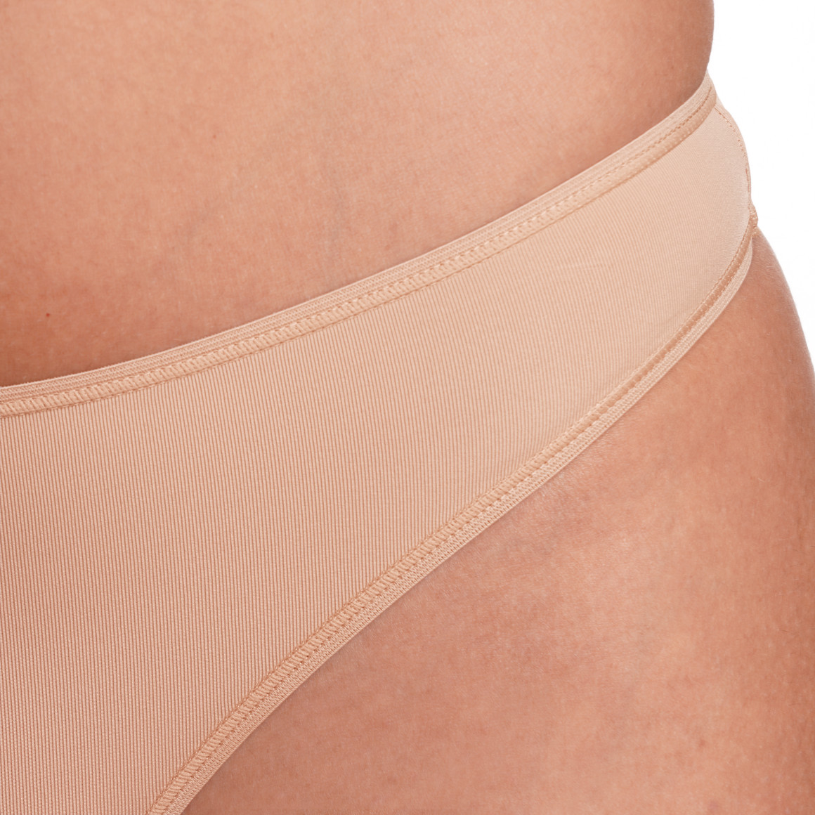 Gina Benotti 2 Damen Strings aus Mikrofaser beige