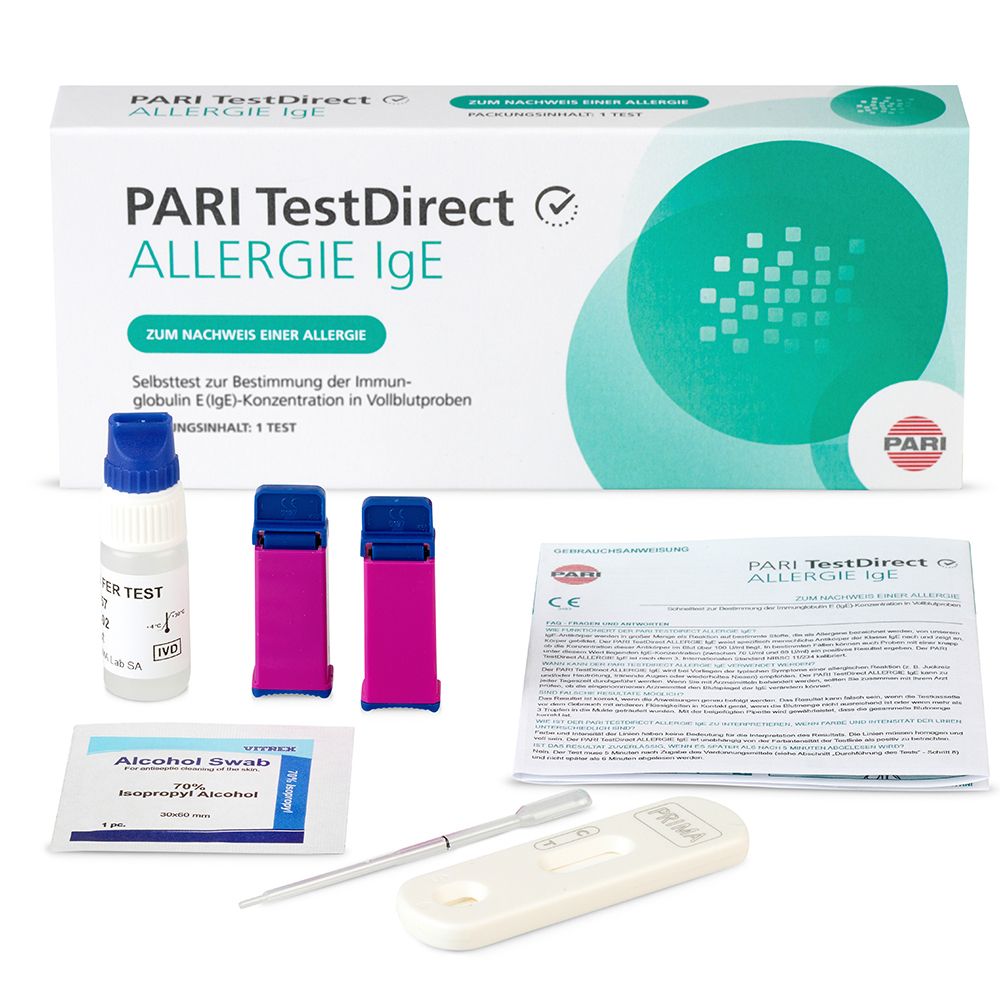 PARI TestDirect Allergie IgE