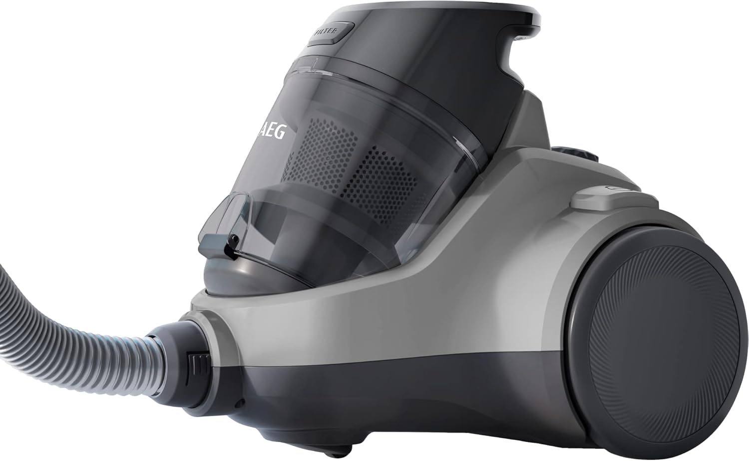 AEG LX5-2-2MG Staubsauger ohne Beutel / 750 Watt / 7m Aktionsradius / Für Hart- & Teppichböden / 360° Frontrad / Mineral-Grey