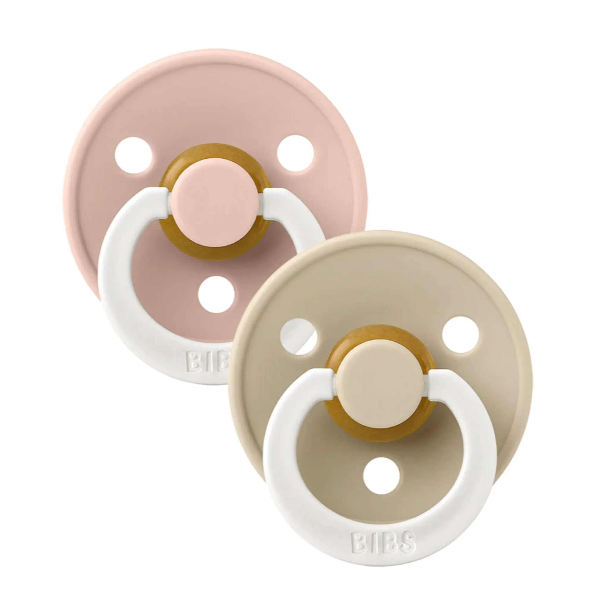 Bibs Suce Bibs 0-6mois Paquet de 2 - Glow RoseIvo (Grandeur 1)