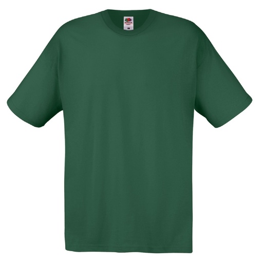 Camiseta básica de manga curta Fruit Of The Loom de qualidade original