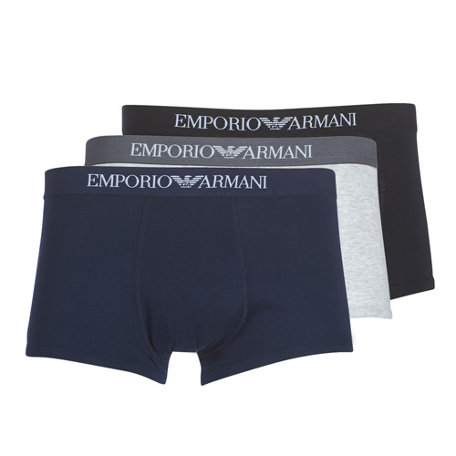 Emporio Armani - CC722-PACK DE 3 - Marine / Gris / Noir