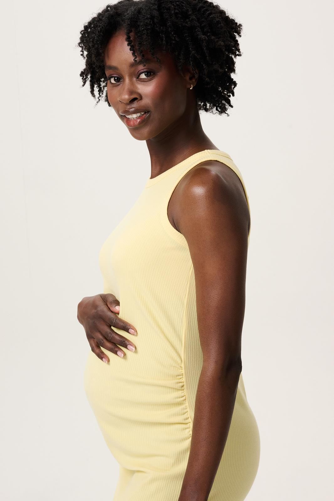 Noppies Maternity Jurk Sevilla - Pale Banana