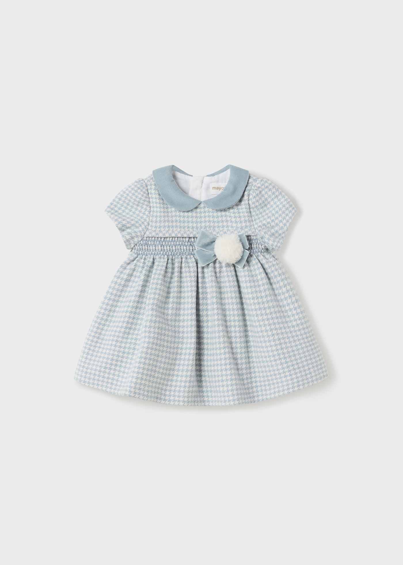 Vestido de malha para recém-nascido