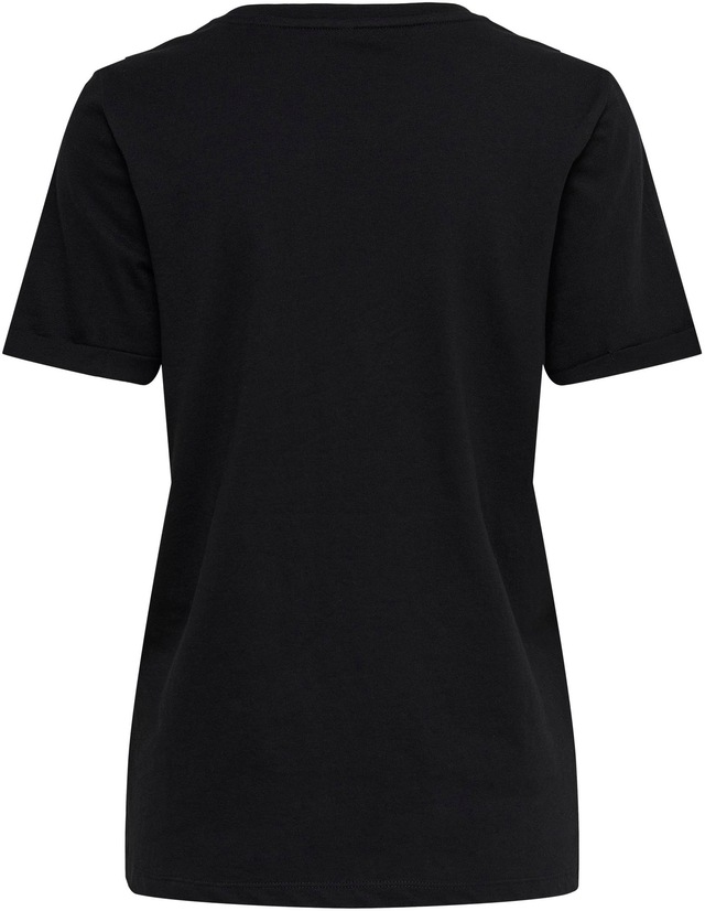 ONLY Kurzarmshirt »ONLKITA LIFE S/S TOP NOOS«, regular fit, casual, Single Jersey, Baumwolle, Rundhals