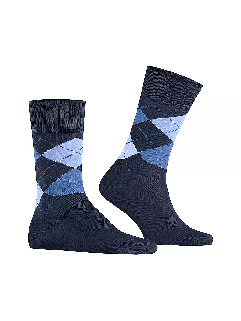 BURLINGTON Herren Socken 40-46 MANCHESTER marine dunkelblau