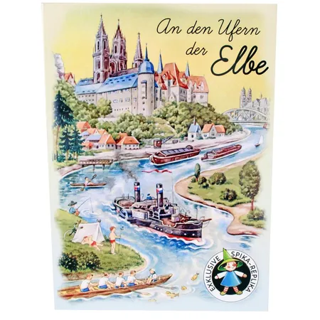 Spika An den Ufern der Elbe