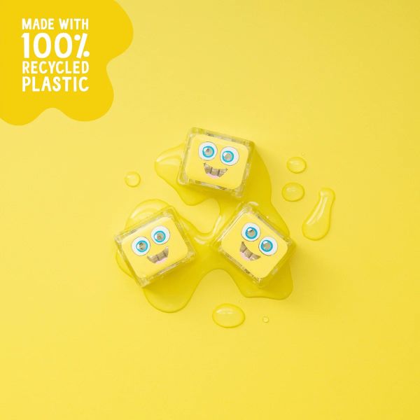 Glo Pals Cubes Light Up Alex Yellow 4-Pack