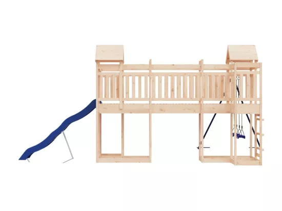Aire de jeux d'extérieur bois de pin massif