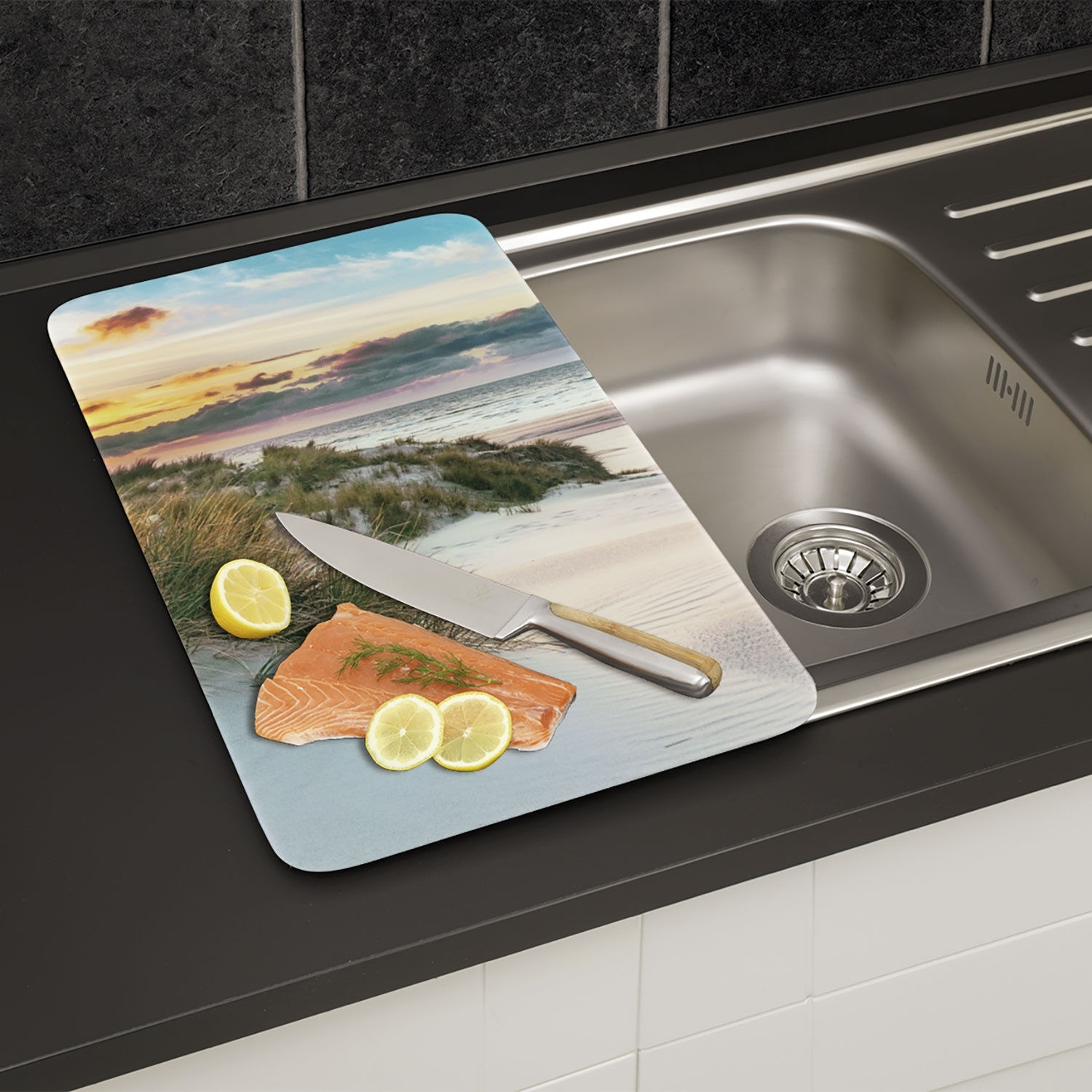 Glas-Abdeckplatten Düne