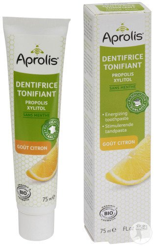 Aprolis Dentifrice Tonifiant Sans Menthe Bio Tube 75ml