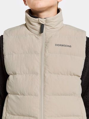 Didriksons Kilo Vest, Clay Beige