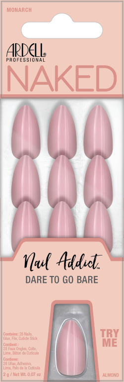 Ardell Nail Addict Naked Monarch