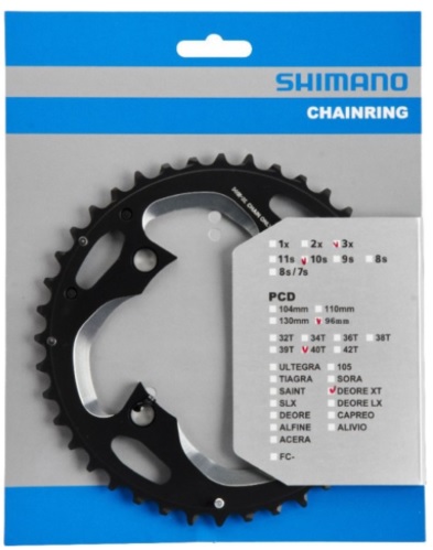 Shimano XT klinge 40 tands ø96 M772