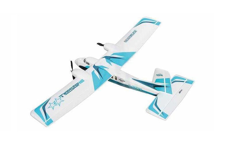 Flugzeug Twinstar ND Bausatz<br>Motorflugzeug