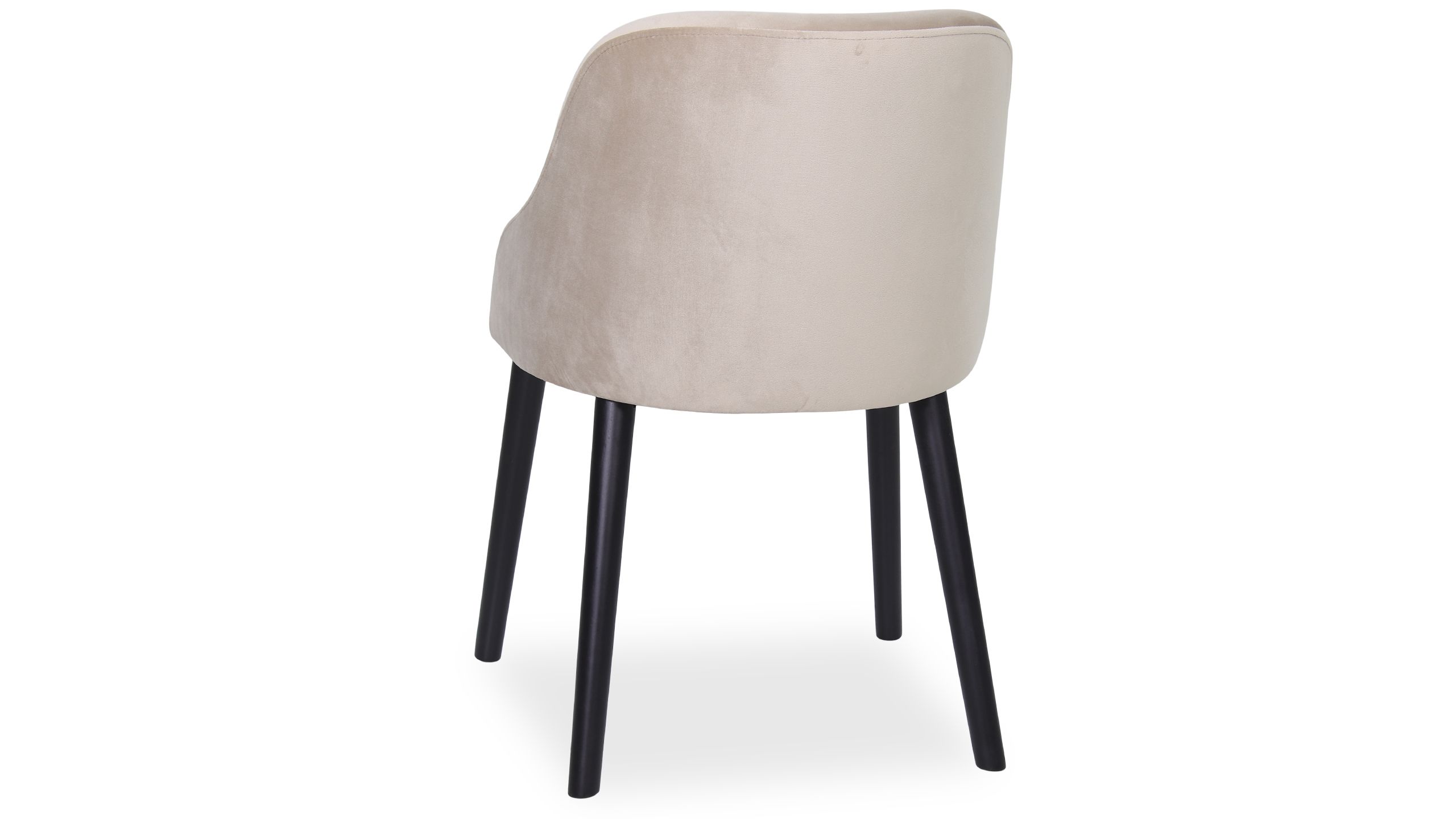 Eetkamerstoel 211068 Khaki Velvet Twiggy B53 x D61 x H81 cm