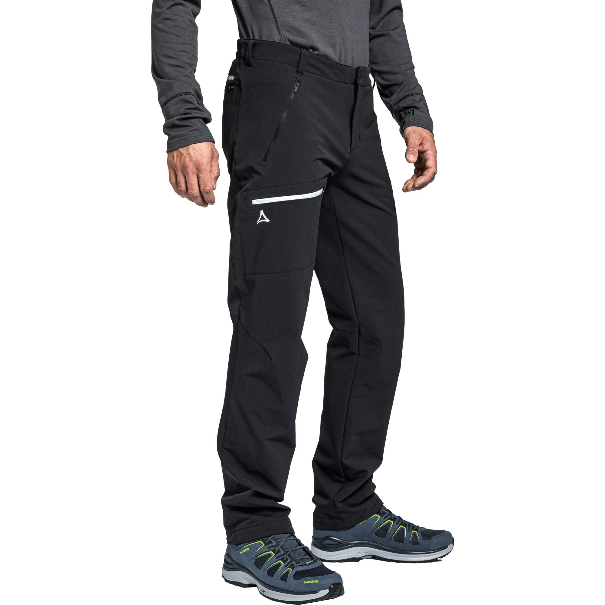 Schöffel Folkstone Warm Wanderhose Herren schwarz