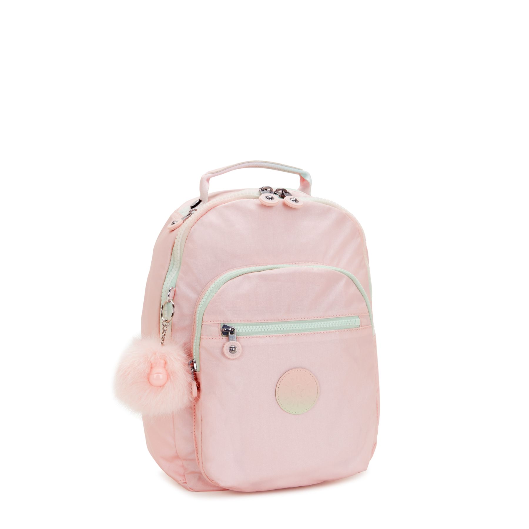 SEOUL S Petit sac à dos avec protection ordinateur - Blush Metallic