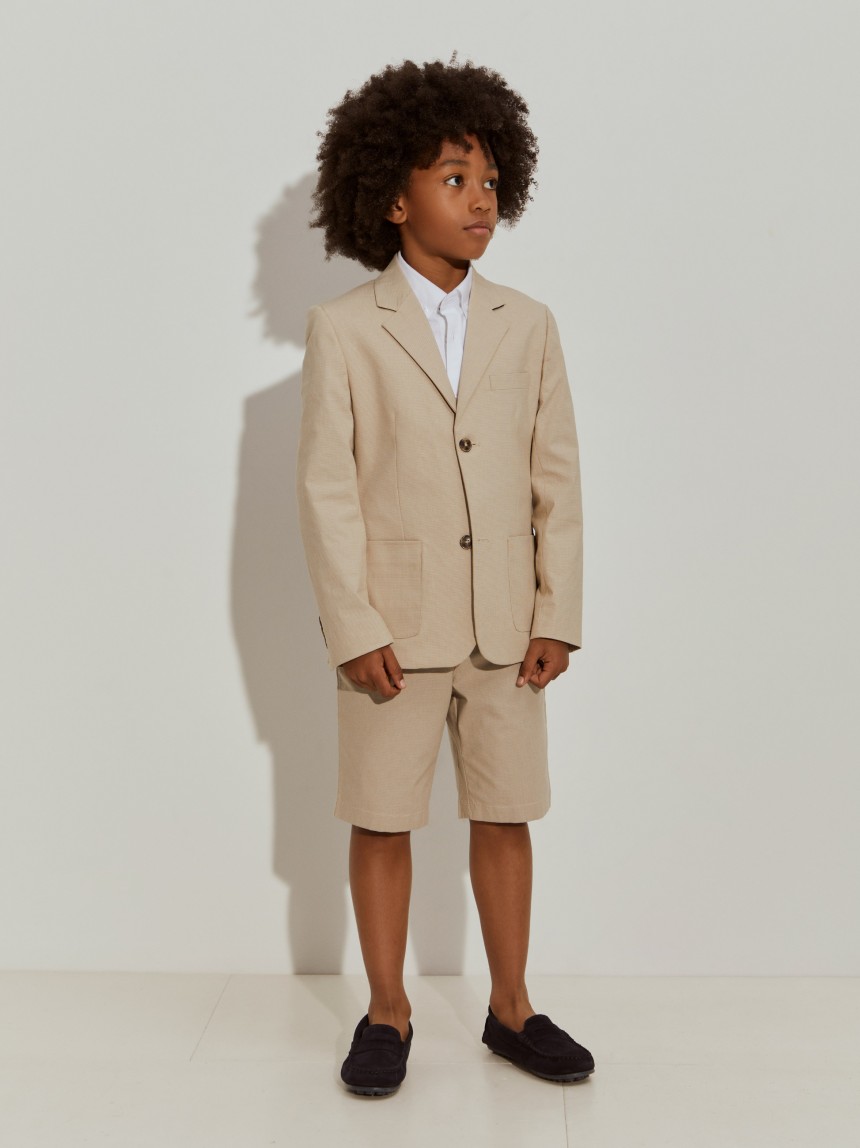 Blazer clássico pied de poule
