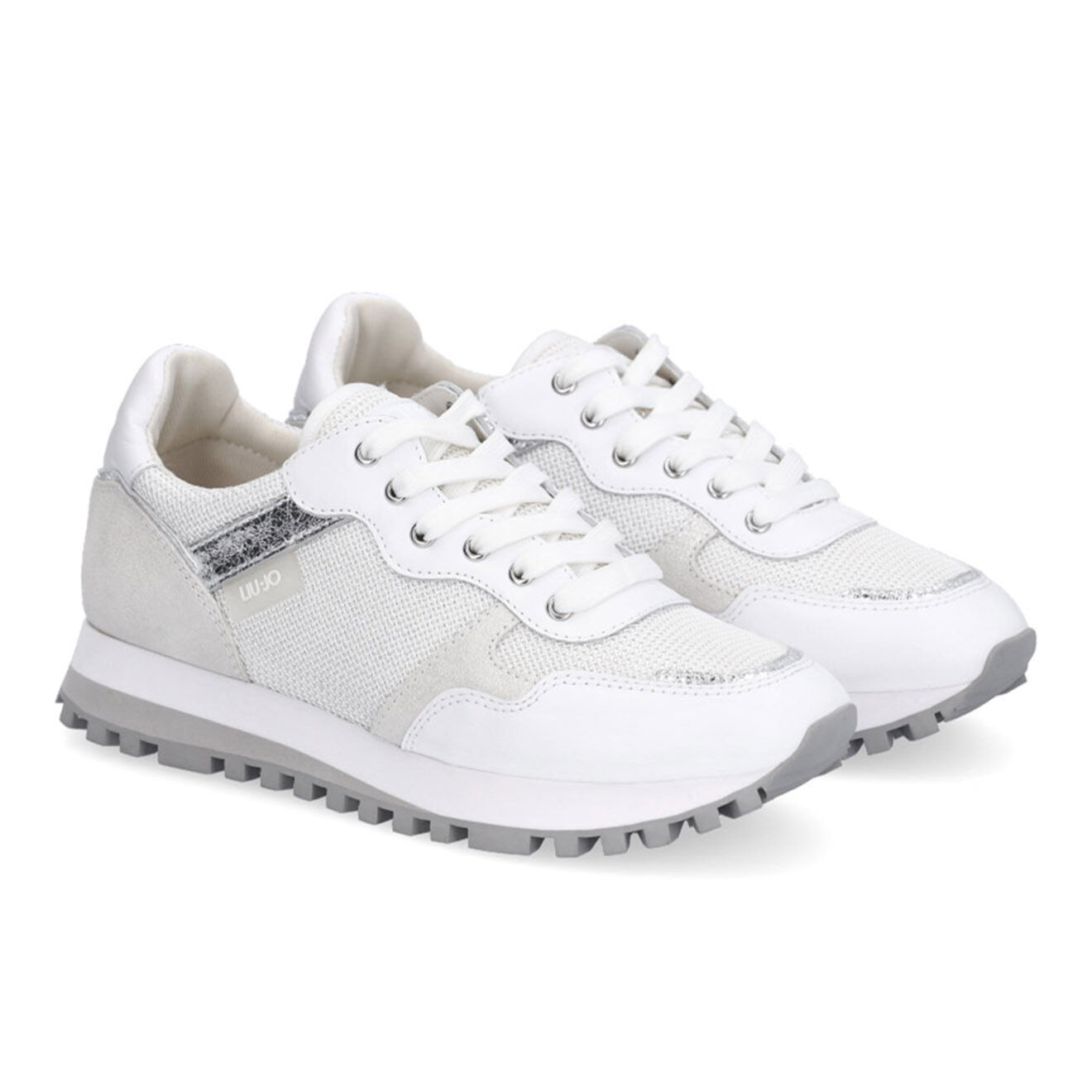Liu-Jo Sneakers en Cuir Mia blanches