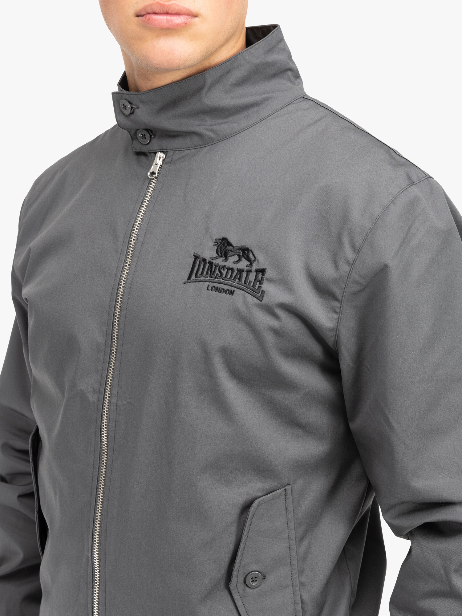 Lonsdale Herren Jacke schmale Passform ACTON