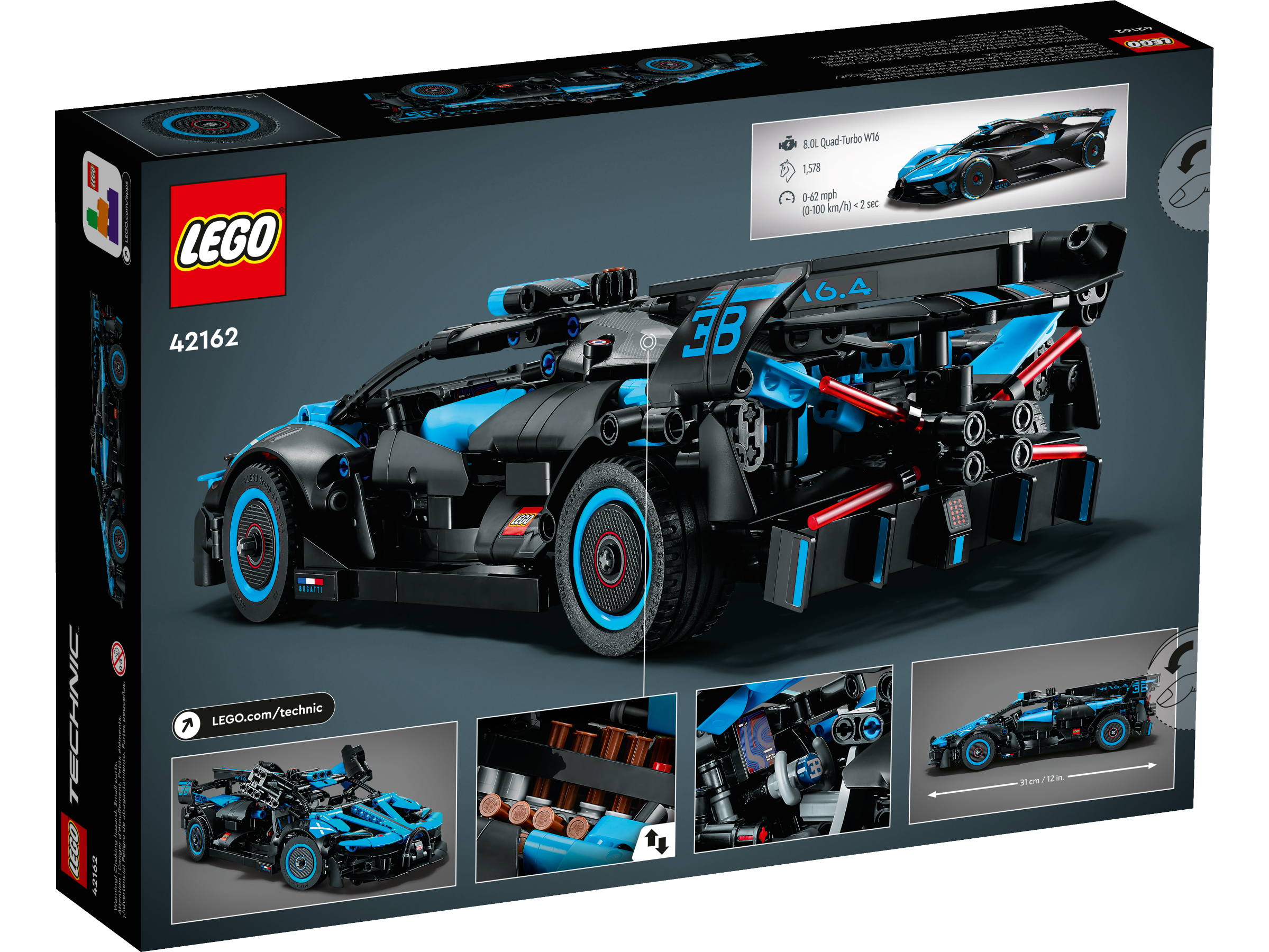 Bugatti Bolide Agile Azul 42162