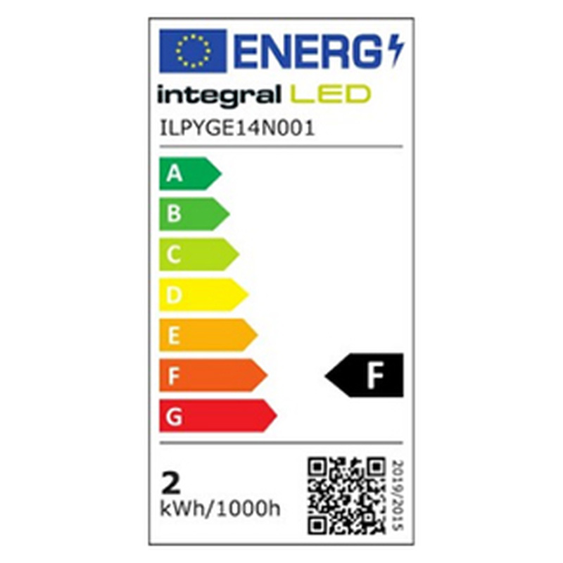 Integral LED buislamp E14 1.5W 144lm 2700K