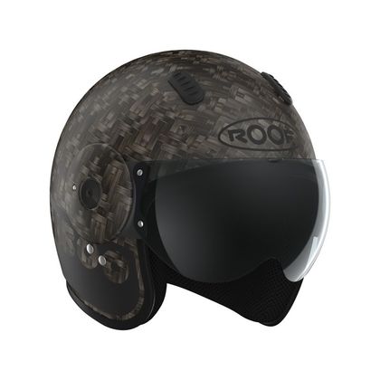 Casque ROOF RO15 BAMBOO BLACK - Noir