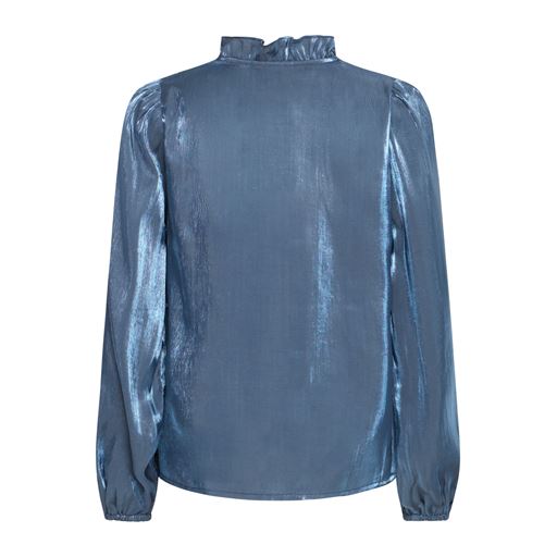 Fransa Yolanda Bluse, Bluestone, S