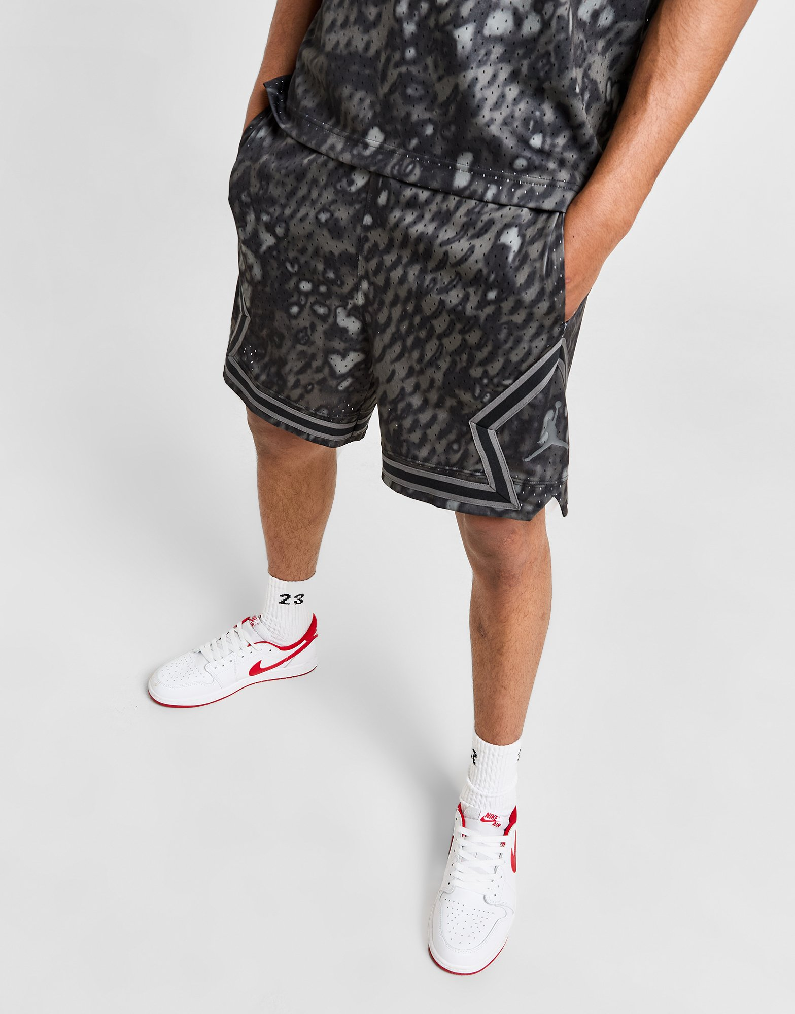 Jordan Short Imprimé Mesh Diamond Homme
