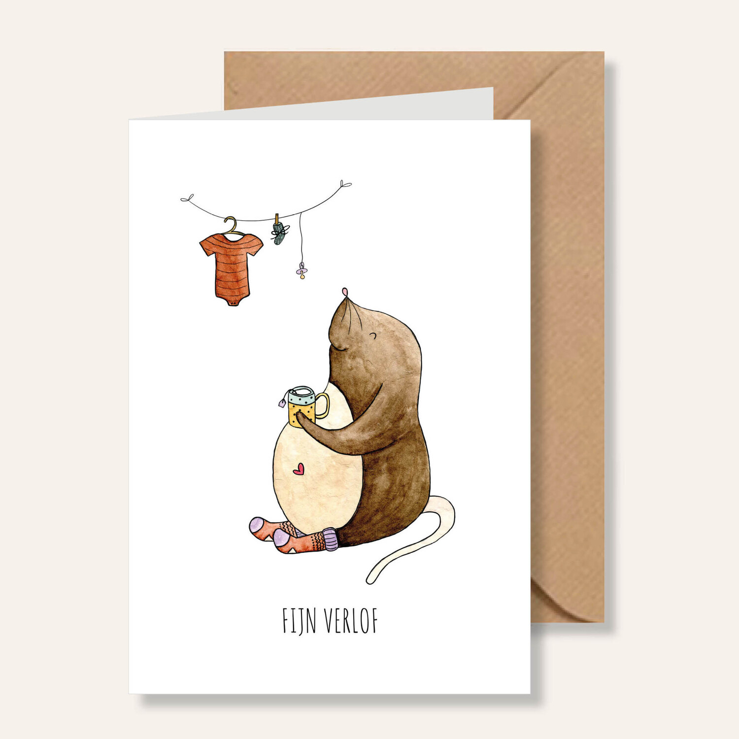 Juulz | Kaart | Fijn verlof mol