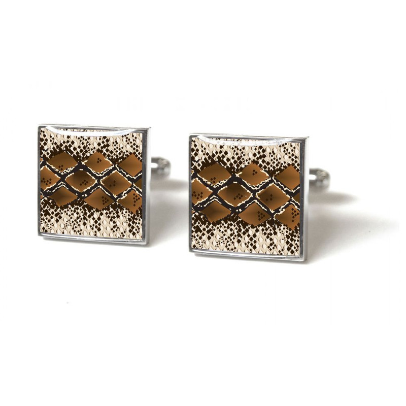 Boutons de manchette, Serpent - Snake