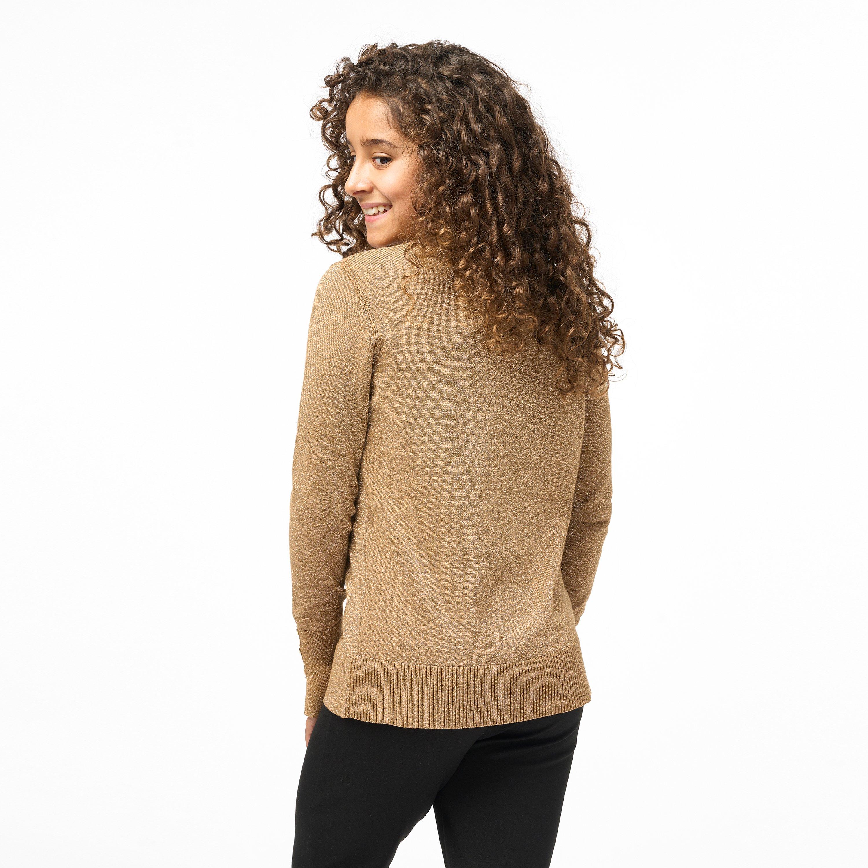 Biba Junior Girls Biba Soft Shimmer Jumper